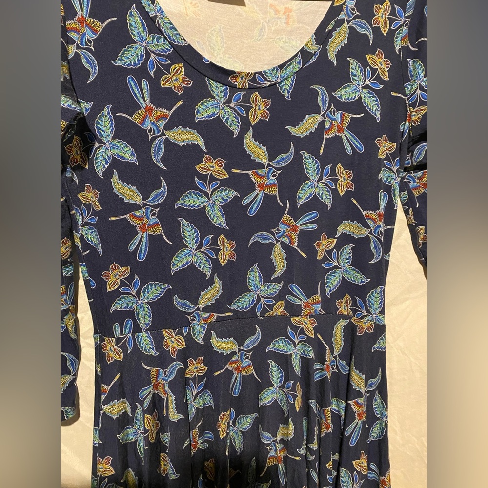 Adorable Bird Patterned Dress